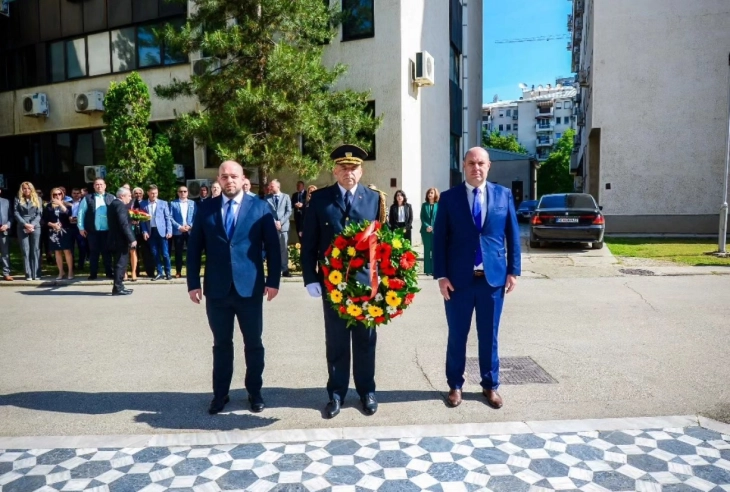 Тасевски: Денот на полицијата е  симбол на пожртвуваноста, одговорноста и храброста