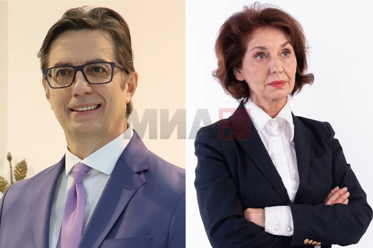 Siljanovska Davkova dhe Pendarovski në rrethin e dytë të zgjedhjeve