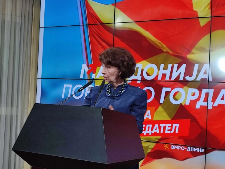 Siljanovska-Davkova says will be president of all citizens