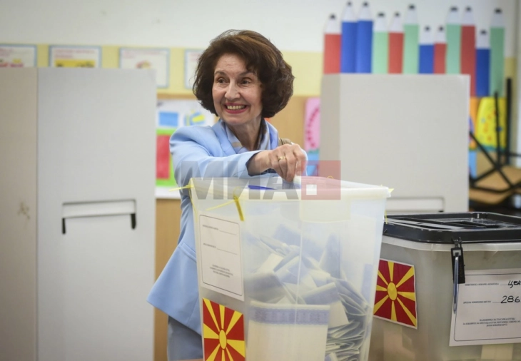 Gordana Siljanovska Davkova është fituese e zgjedhjeve presidenciale