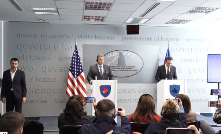 Qeveria e Kosovës e mohon se qëndron pas lajmit të rremë për shkarkimin e Eskobarit si emisar i SHBA-së për Ballkanin Perëndimor