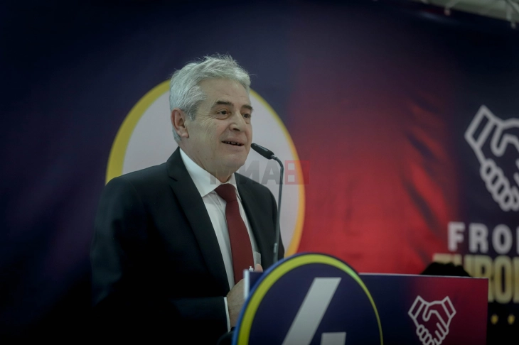 Ahmeti in Kichevo: Let's boost victory on May 8 by voting number 4