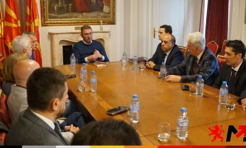 Mickoski në takim me partnerët e koalicionit 