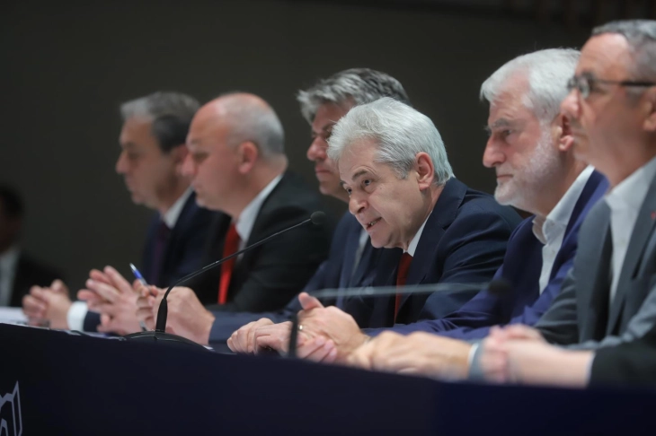 Европскиот фронт ја објави декларацијата потпишана со албанската опозициска коалиција „Вреди“