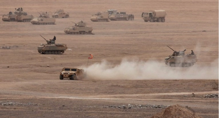 Голема воена вежба во Јордан, учествуваат 33 земји