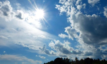 Weather: Cloudy with sunny spells; high 26°C