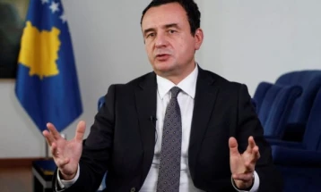 Курти: Одлуката за забрана на динарот во Косово не е за да се казнува, туку да се воведе ред во финансиите