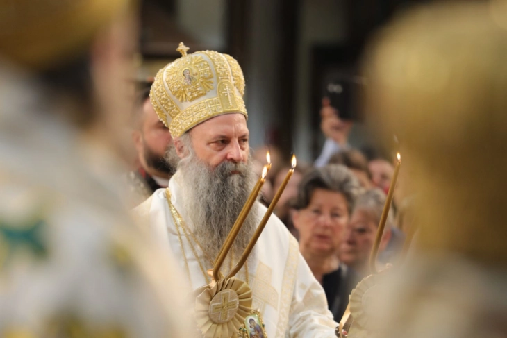 Патријархот Порфириј доби забрана за влез во Косово, остри реакции од Белград