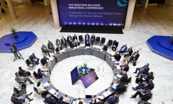 Në Tiranë konferencë të ministrave të Punëve të Brendshme të vendeve nga Ballkani Perëndimor, kushtuar bashkëpunimit për sigurinë dhe zhvillimet migruese