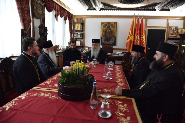 Епископот Атанасиј од Полската православна црква во посета на Македонската православна црква