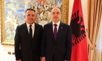 Presidenti i Shqipërisë Bajram Begaj priti drejtorin e ITSHKSH-së Skender Asani