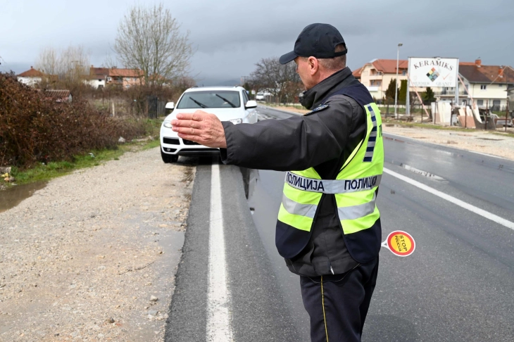 Në Shkup dje janë sanksionuar 125 shoferë për kundërvajtje në komunikacion