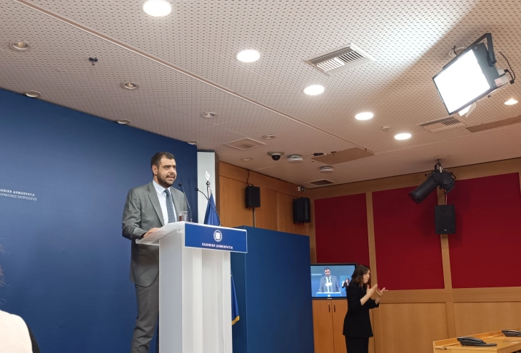 Marinakis: Greece cannot accept logic of using constitutional name formally, but not in public appearances 
