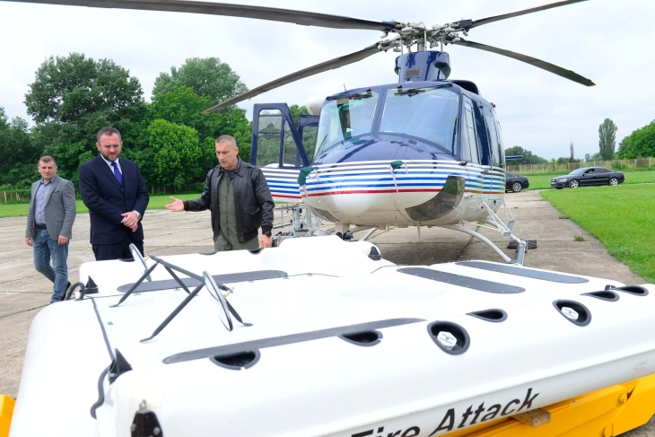 Toshkovski për vizitë tek Departamenti i njësive të aviacionit të MPB-së