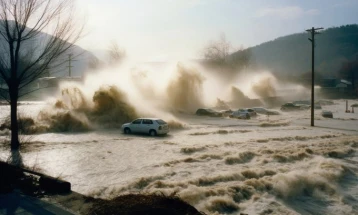 Поплавен северот на Италија по обилните дождови