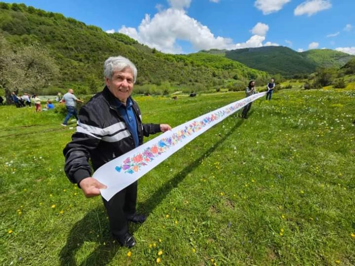 Мироцветна порака и песна во Охрид и Струга со Цветин и Хорот „Вања Лазарова