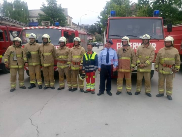 Дебарските пожарникари го одбележаа 20 мај - Меѓународниот ден на пожарникарите