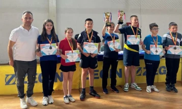 Викендов се одржаа 5 турнири во Берово за младите пинг-понгари од Македонија