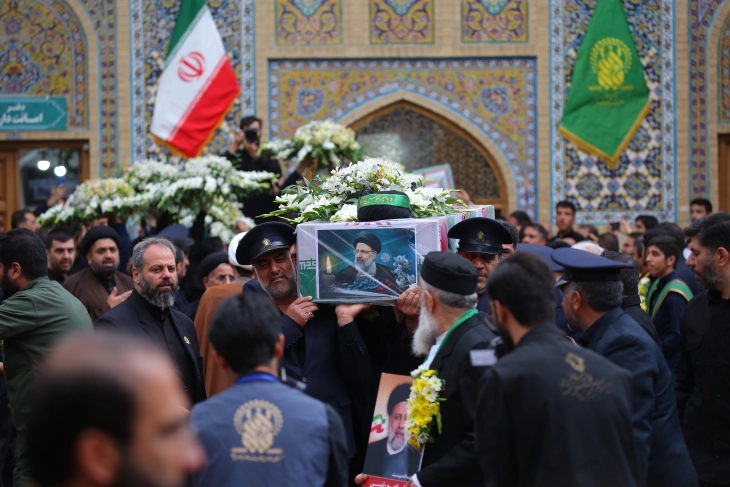 Details emerge of crash as crowd attends funeral for Iran's president