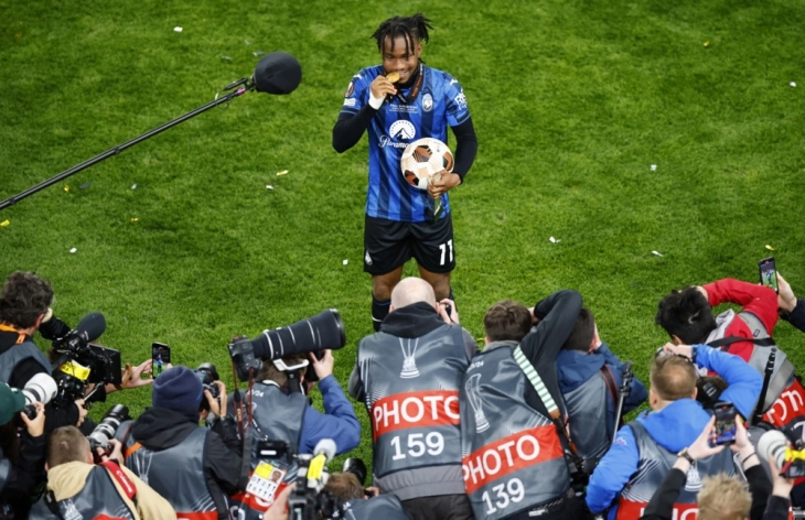 Atalanta's hat-trick hero Lookman pleased with his progress in Italy