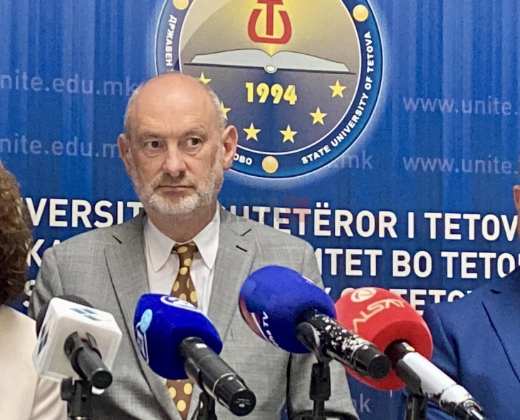 Dejvid Gir nga Tetova: Dëshirojmë të punojmë me të gjithë ata, të cilët avancojnë rrugën e vendit drejt BE-së