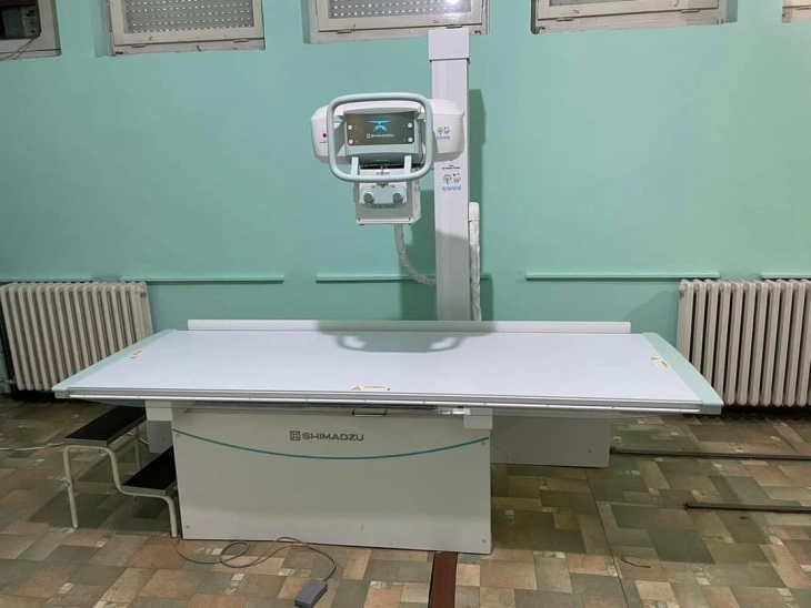 Здравствен дом Неготино доби дигитален рентген апарат од Јапонска амбасада