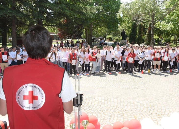Меѓуопштински натпревар во прва помош за учениците од училиштата во Ѓорче Петров