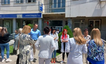 Протест на матични лекари во Прилеп