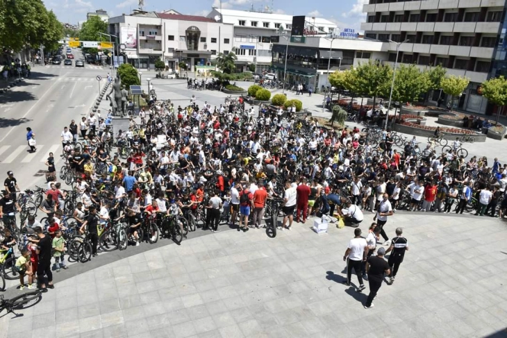 Велосипедска парада во Кавадарци 