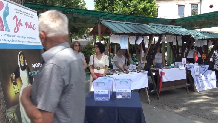 Донаторски базар во Прилеп, хуманоста на медицинските сестри на дело