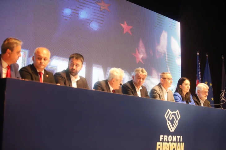 Европскиот фронт усвои политичка декларација за етничкиот легитимитет што произлегува од изборите