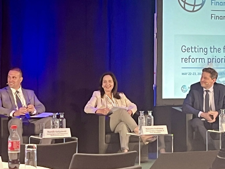 Андреева на конференција на СБ: Климатските ризици како приоритет во реформите во финансискиот сектор