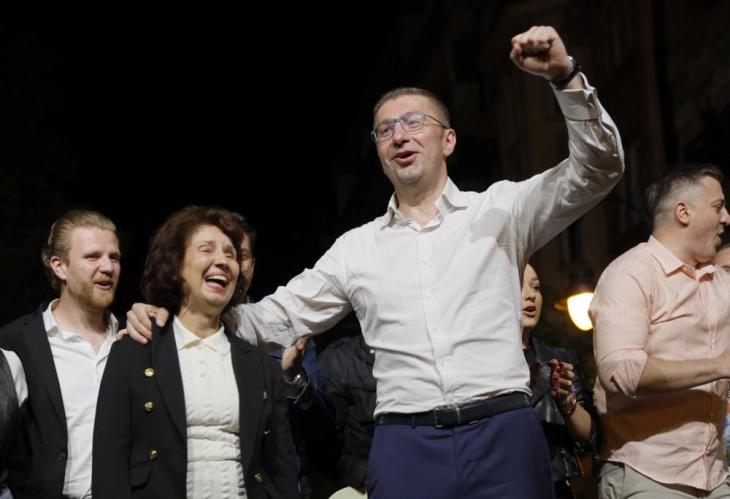 Party sources expect Siljanovska-Davkova to hand Mickoski mandate for creation of gov’t on Thursday