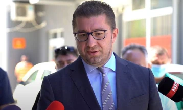 Mickoski: VMRO-DPMNE accepts working groups on elections, waiting for authorities to specify date