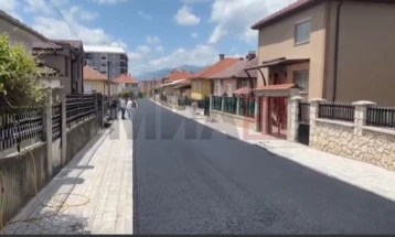 Заврши целосната реконструкција на неколку улици во дебарската населба „Венец1“