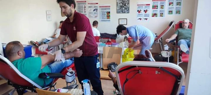 Крводарителска акција со собрани 70 крвни единици во Делчево