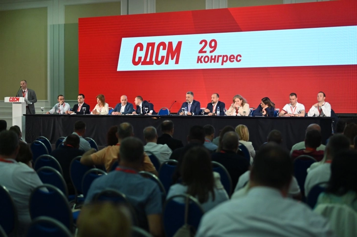 Kongresi i LSDM-së anulohet, do të vazhdojë pasi organizatat komunale të prononcohen për Raportin për zgjedhjet presidenciale dhe parlamentare