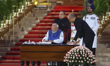 Моди положи заклетва и го почна третиот последователен мандат како премиер на Индија