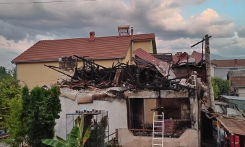 Апел за помош на семејството Богдановски од Јурумлери чиј дом изгоре во пожар