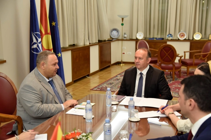 Speaker Gashi meets UNDP's Grigoryan, discuss further enhancement of cooperation