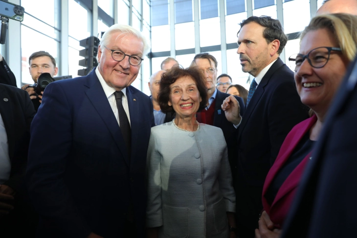 Takim i presidentes Siljanovska Davkova me presidentin e Gjermanisë Frank-Valter Shtajnmaer