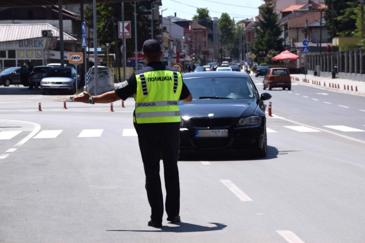 Во Скопје казнети 123 возачи, 13 биле без возачка дозвола