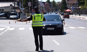 Во Скопје казнети 123 возачи, 13 биле без возачка дозвола