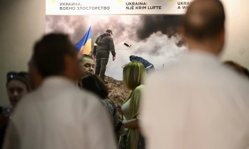 Отворена изложба на фотографии „Украина:Воено злосторство“