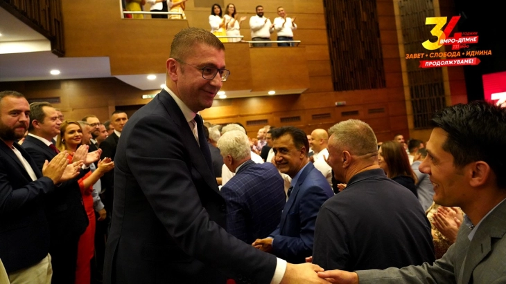 Mickoski: EU membership and good relations with strategic partners will be our goals