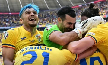 Romania get first Euro win in 24 years with 3-0 over Ukraine