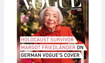 Преживеана од холокаустот на насловницата на претстојното германско издание на „Вог“
