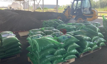 Кочански „Водовод“ почна со размена на оризова слама за компост од станицата за пречистување на отпадни води