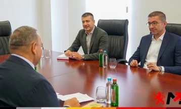 Мицкоски - Григоријан: Констатирана континуираната поддршка и можност за уште повеќе заеднички проекти со владата на ВМРО-ДПМНЕ