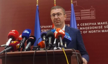 Mickoski says he extends hand to SDSM and all other parties over consensus on issues of national importance